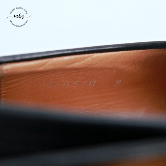 Gucci Cirano Signature Penny Loafers Black Men Gucci's Size 9 - Picture 14 of 16